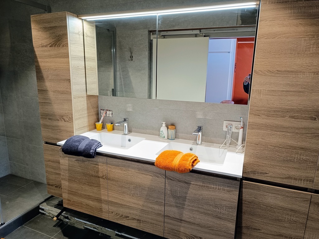 bathroom renovated february 2025