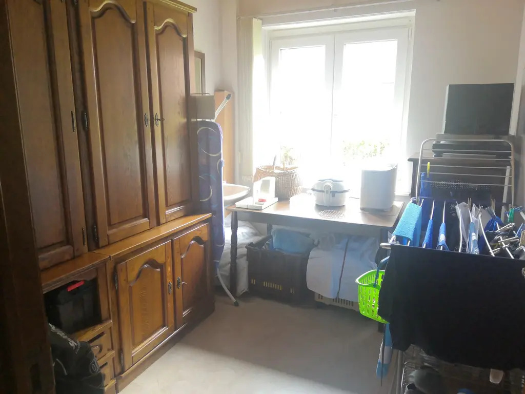 storage and linen room