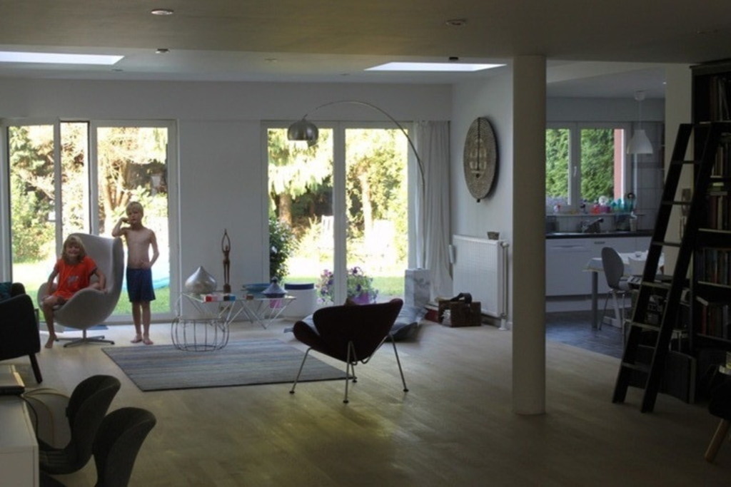 spacious and bright living room