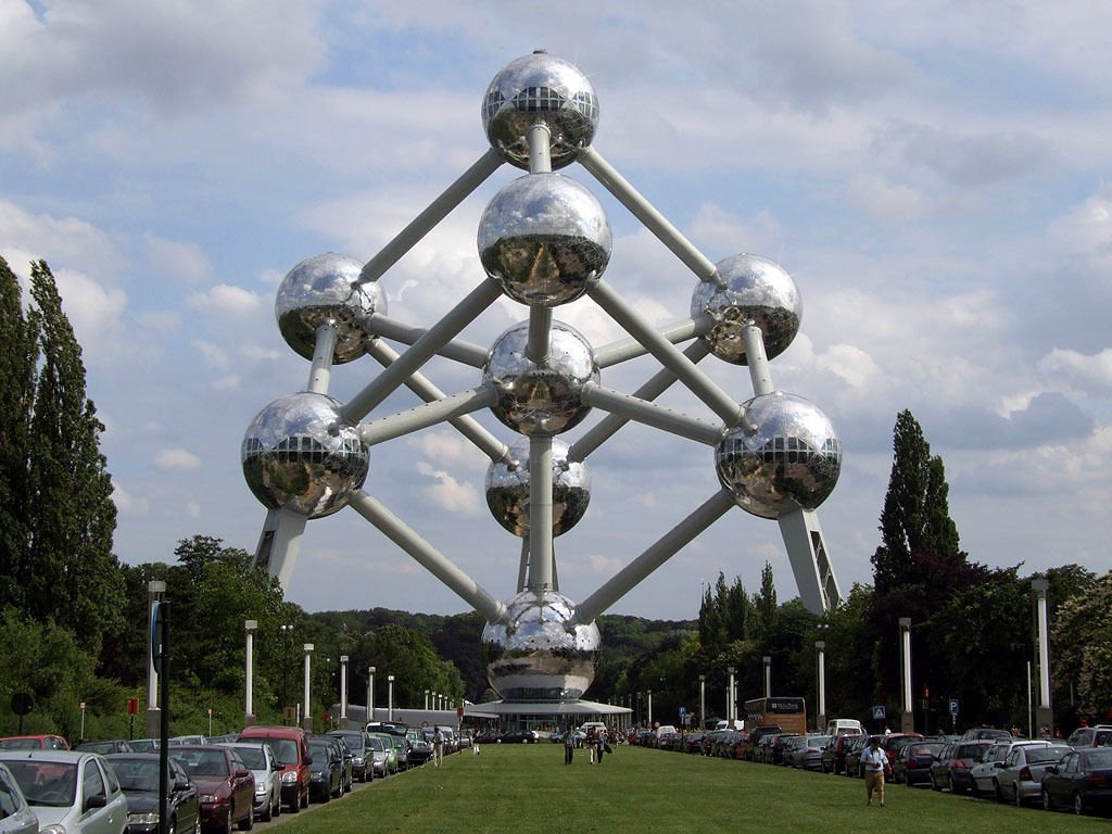 The "Atomium" in Brussels