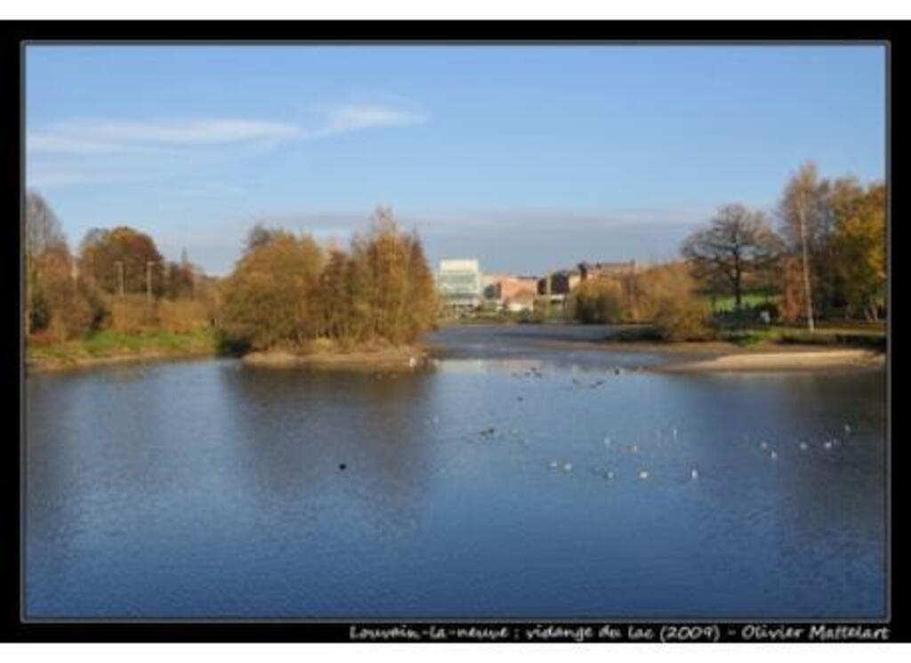 Lake at Louvain-la-Neuve