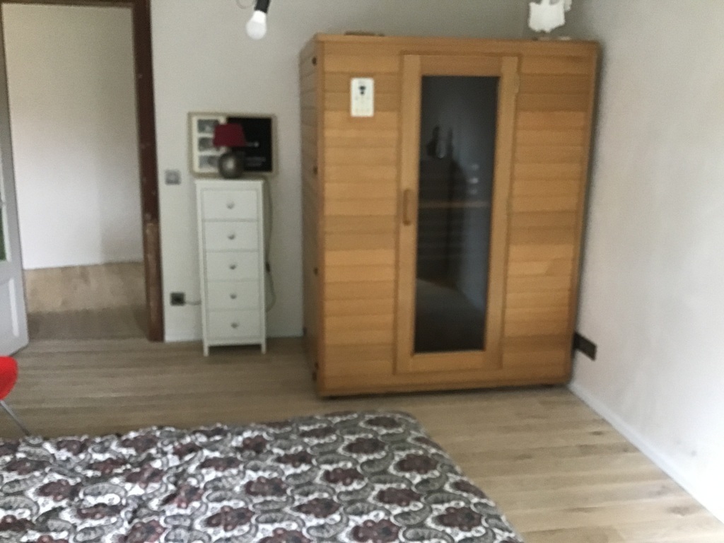 Second bedroom with infrared cabin