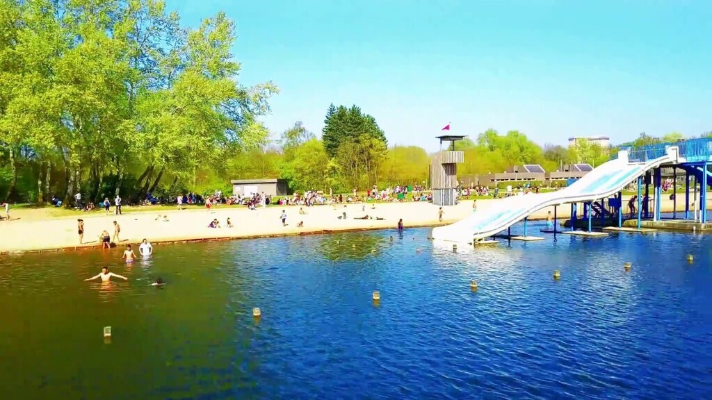 Blaarmeersen Gent - ideal for swimming and relaxing - with a special lake for toddlers