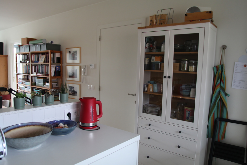 Kitchen (one space with dining room and living)