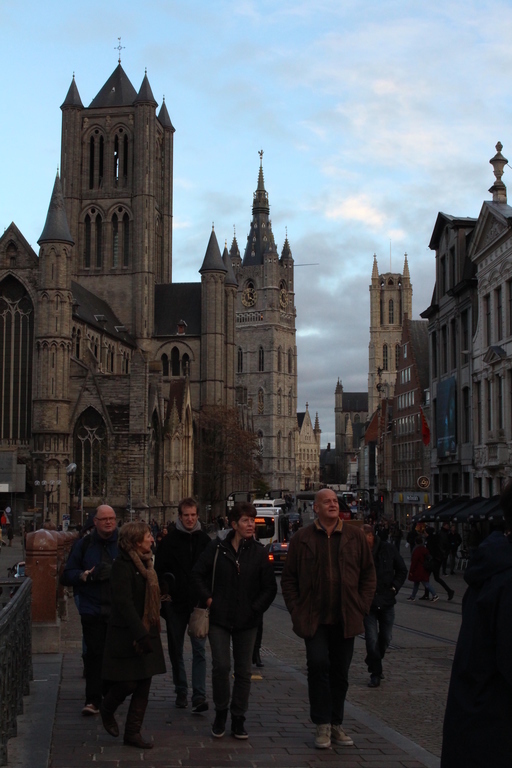 Ghent - the three towers