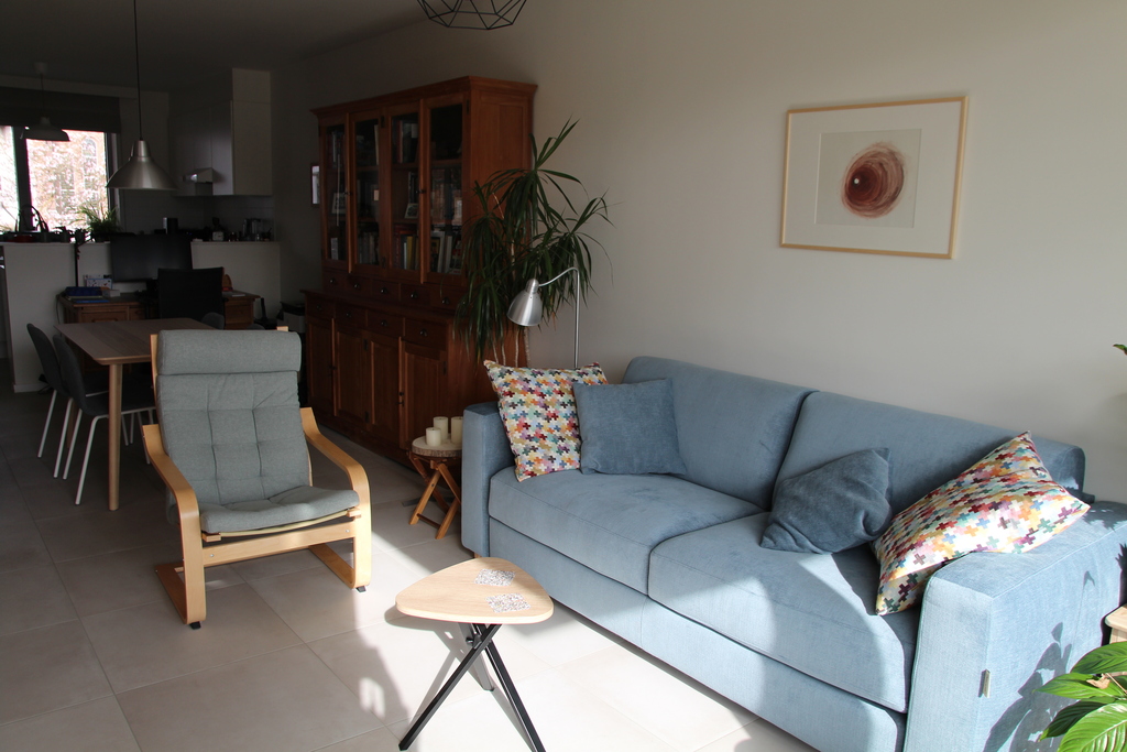 Sofa is also bed for 2 persons