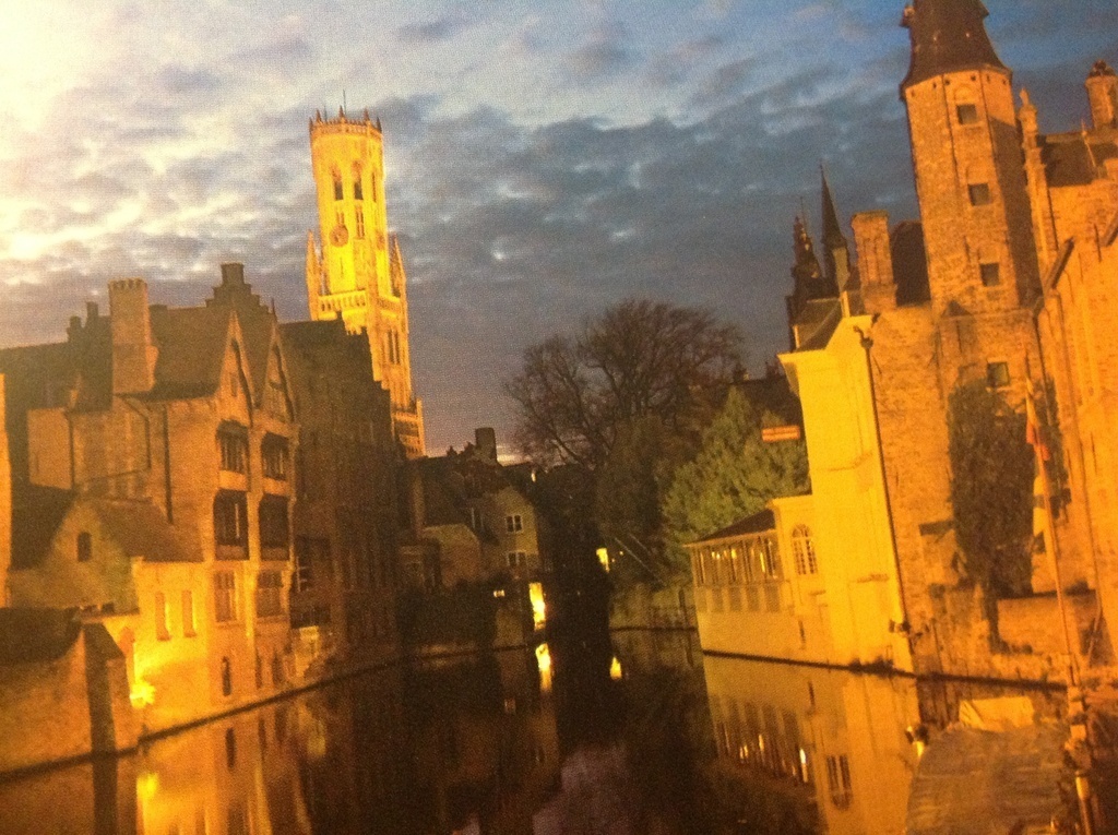 Bruges Belfort and canals