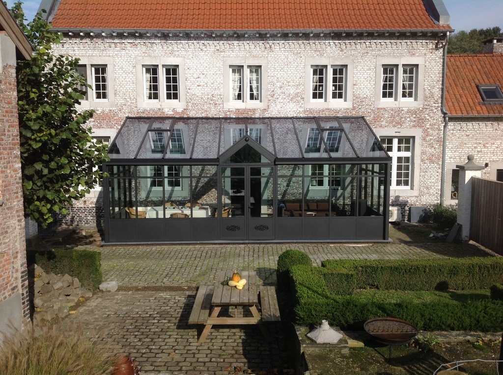 South side of the house