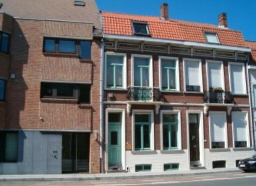 front of the house (in the middle)