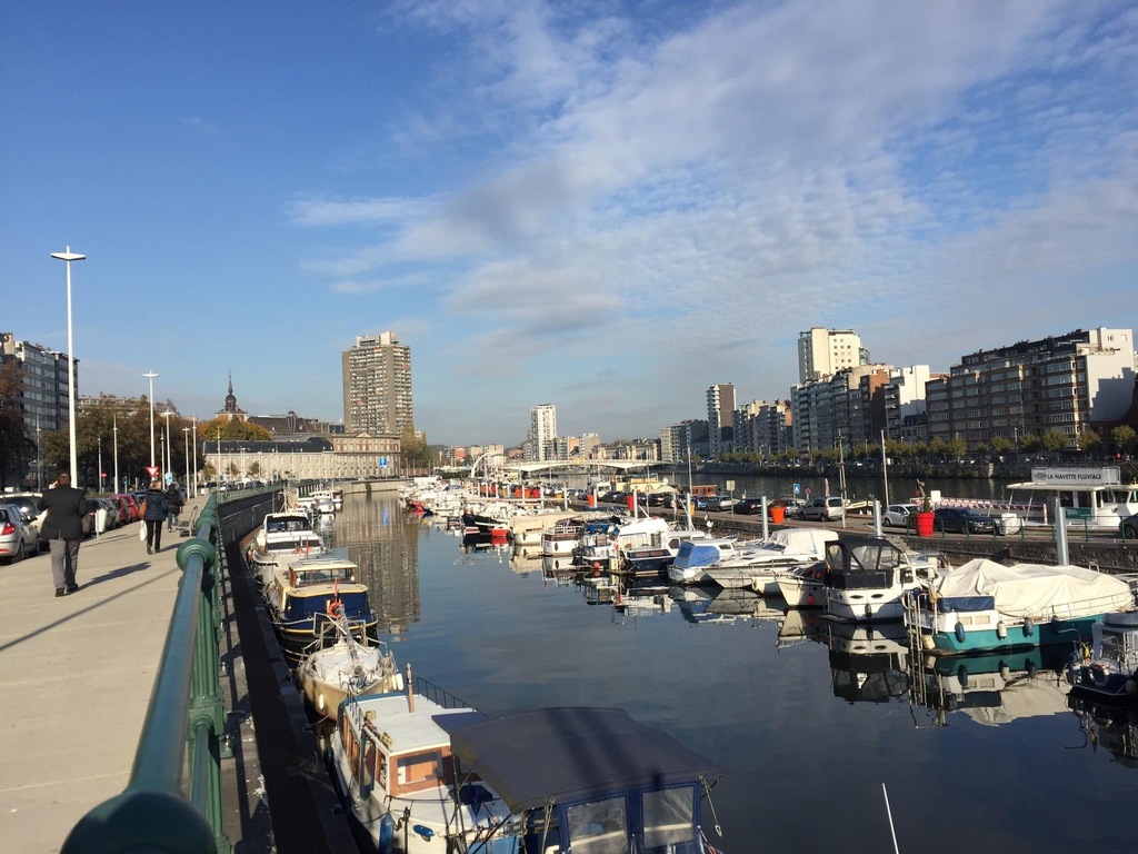Liège, port des yachts.