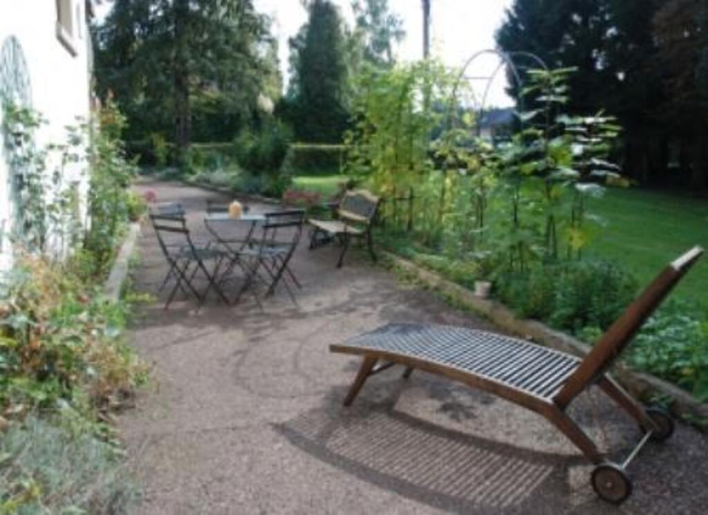 One private driveway  along the house