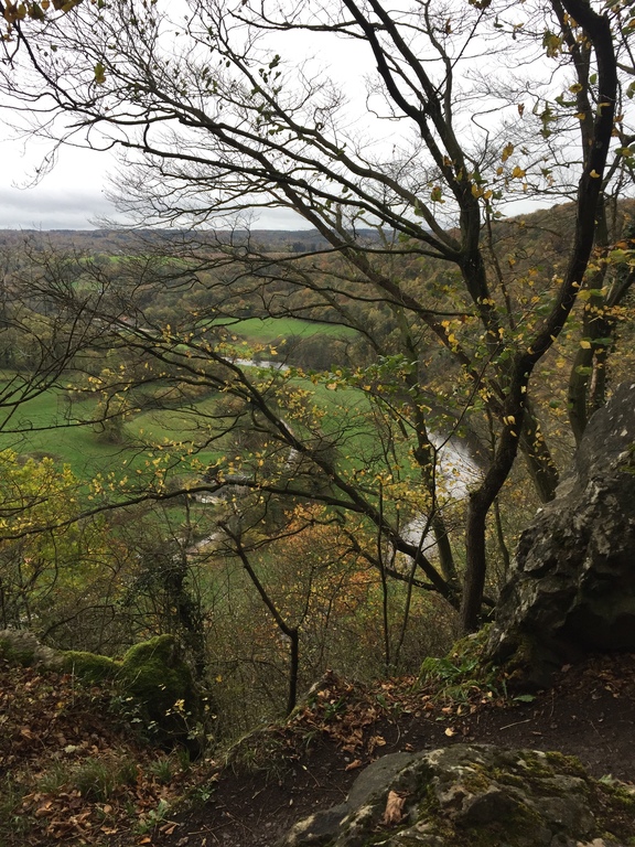 « La Boucle de l’Ourthe » in Tilff  where the Ourthe river meanders.