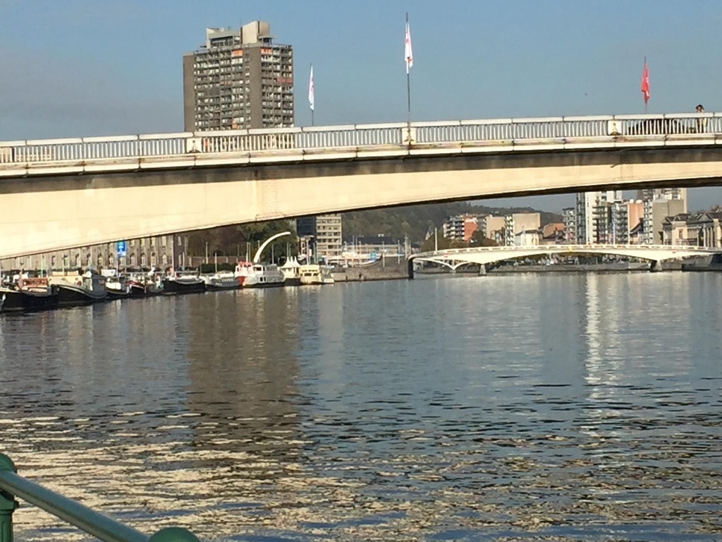 Liège, the river Meuse.