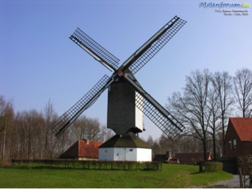 Hulshout Wooden Windmill