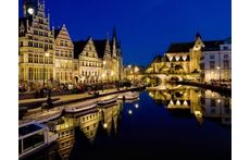 Ghent by night - 20 min from our house