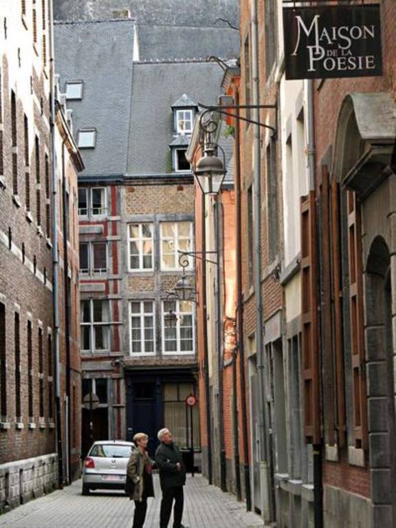 Narrow streets in the old town