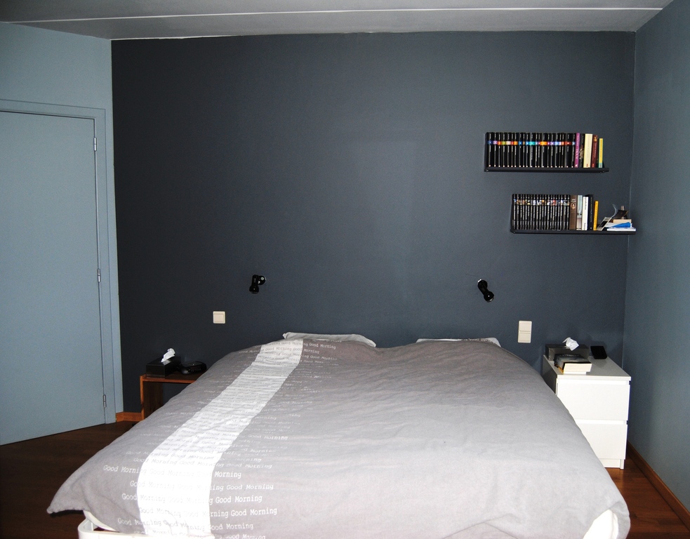 the master bedroom on the first floor