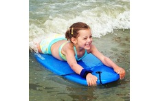 Sandy beaches with gentle waves