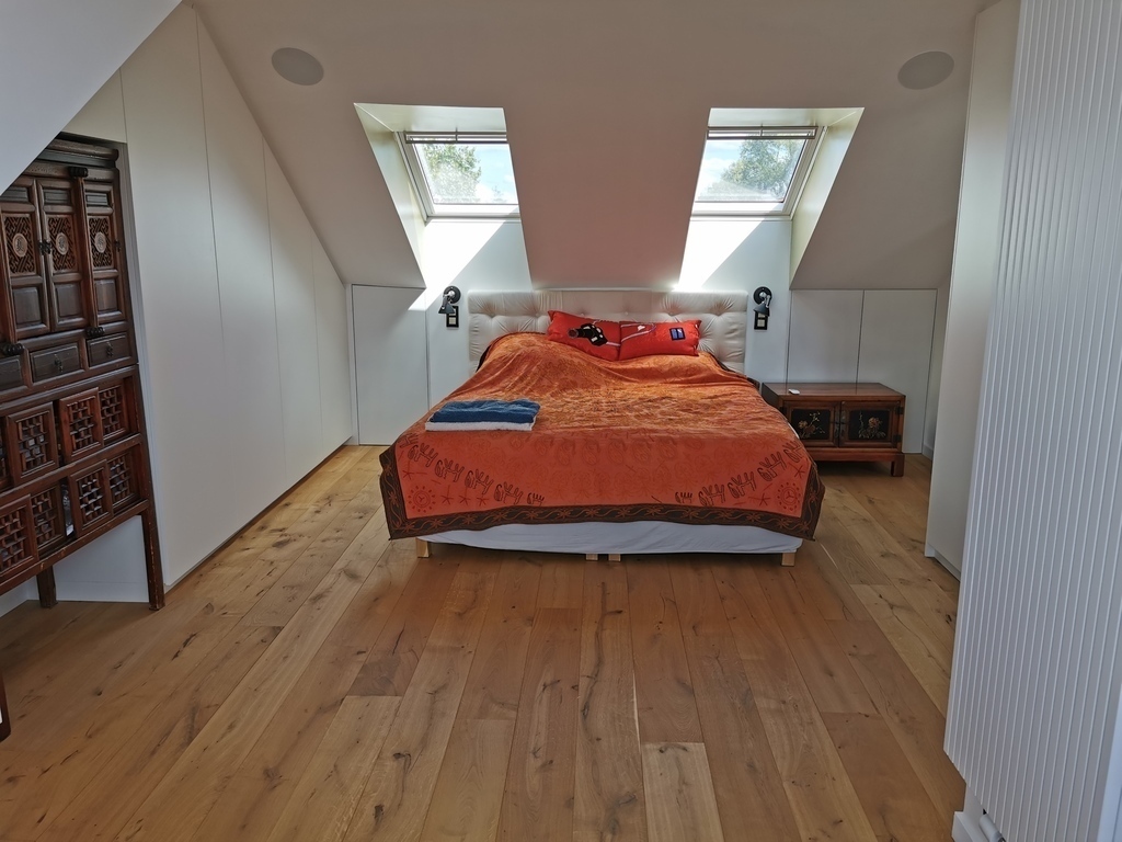Attic bedroom