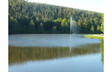 le lac, à 10 minutes