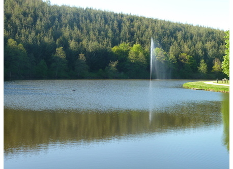 le lac, à 10 minutes