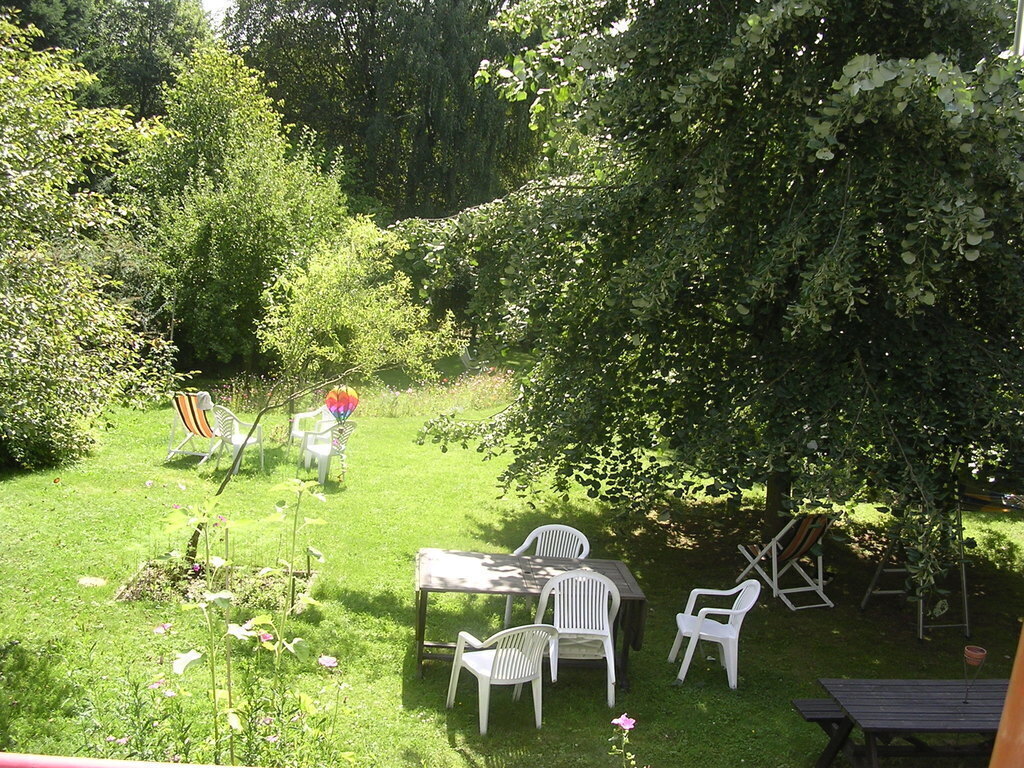 vue de notre chambre à coucher