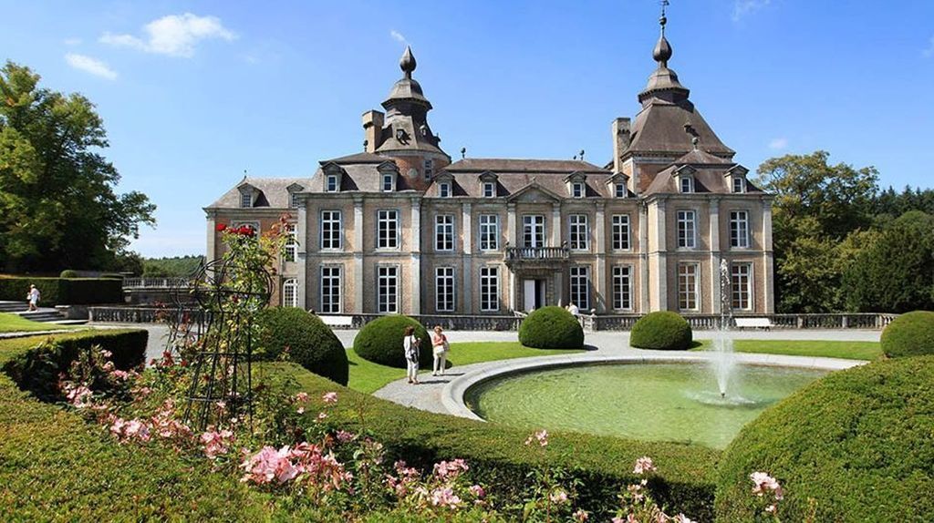 Modave Castle, ten minutes drive from home