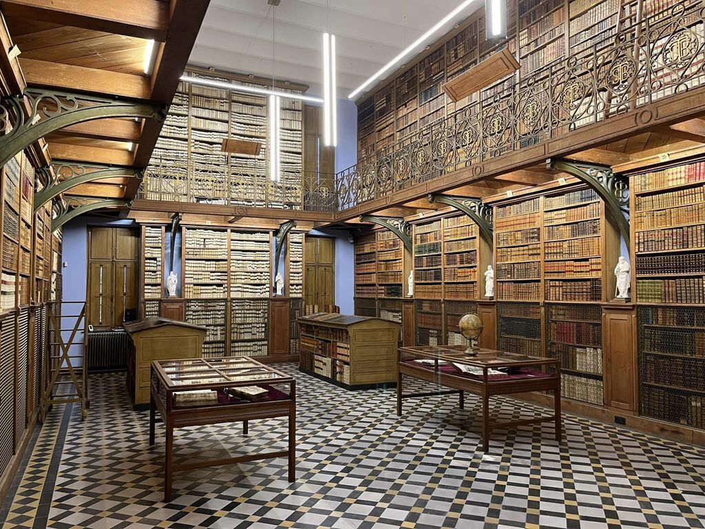 Abbey library - 1,5km from our house