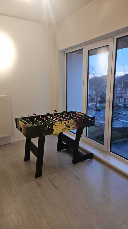 Upstairs - football table 