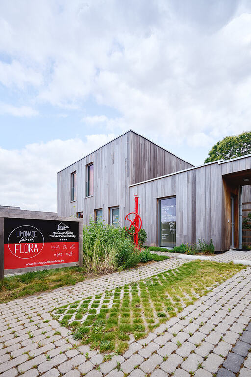 Front view of the house