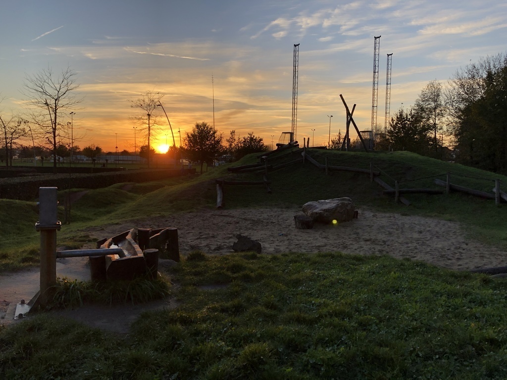 Natural playgarden in the park just 2 km from the house.