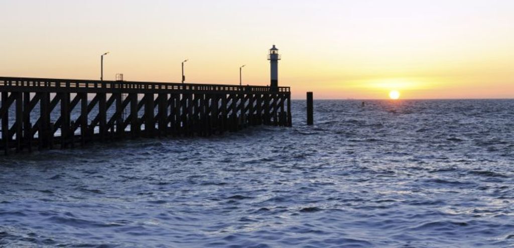 Nieuwpoort (20 km from our house)