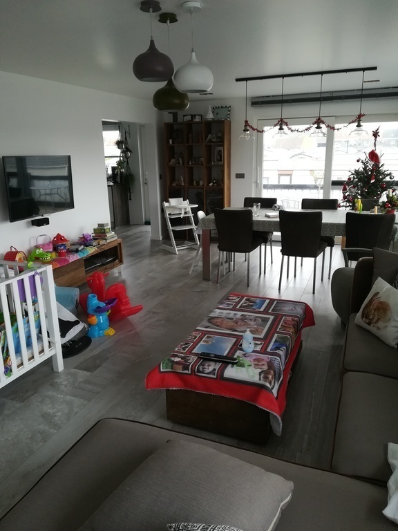 Living and dining room