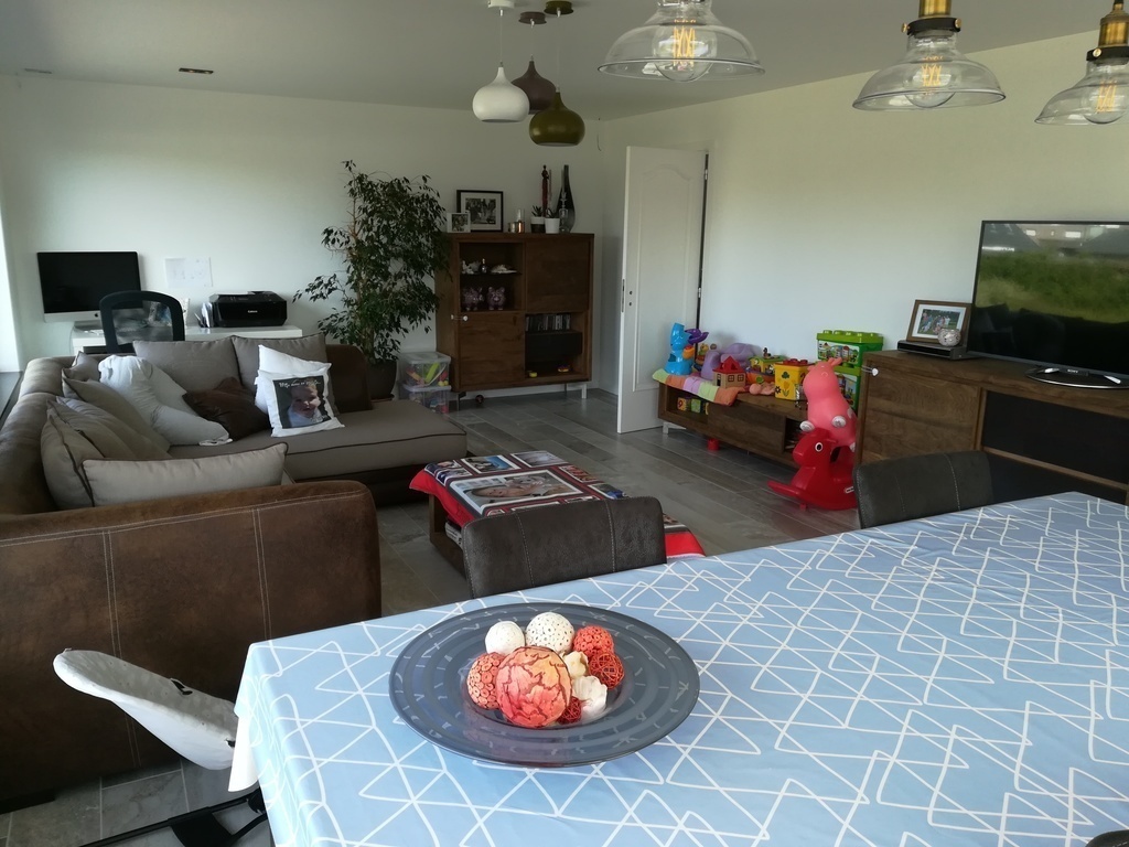 Living and dining room