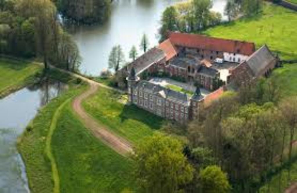 Castles in Haspengouw (Castle of Nieuwenhoven in Sint-Truiden on photo)