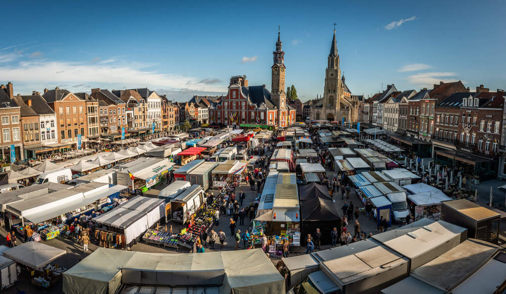 Weekly Haspengouwmarket on Saturday