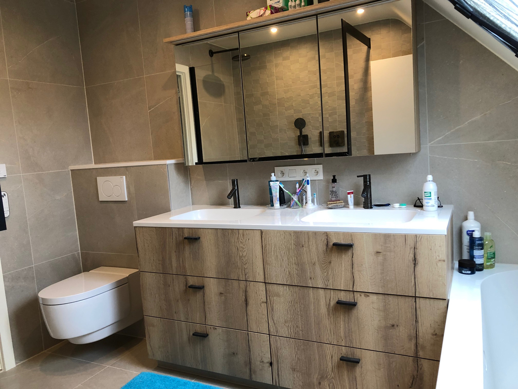 Bathroom with Japanese toilet