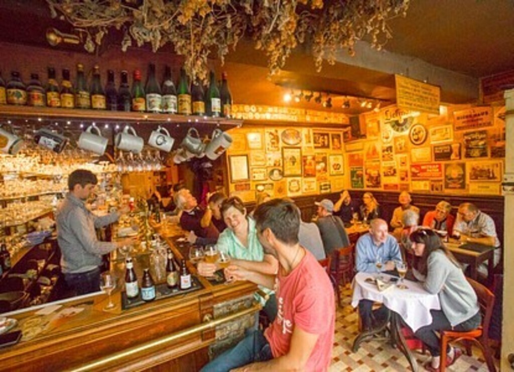 Brugs Beertje, famous bar in Bruges with a choice of 100's of beers