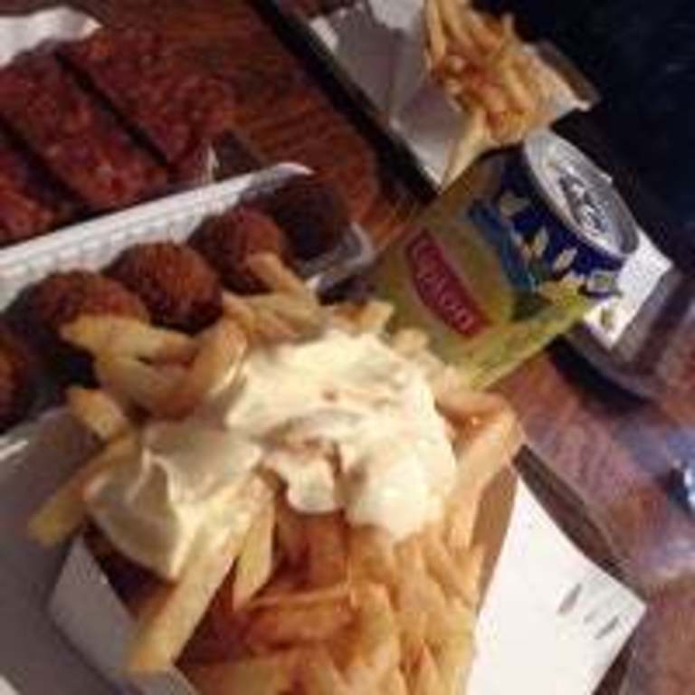 Don't forget to have some French fries at our local De Biezen