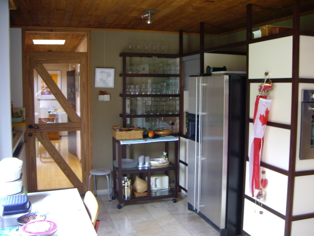 view part of the kitchen - mertens home - brugge