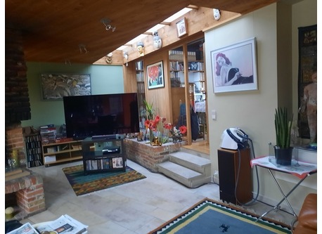 view living room tv area