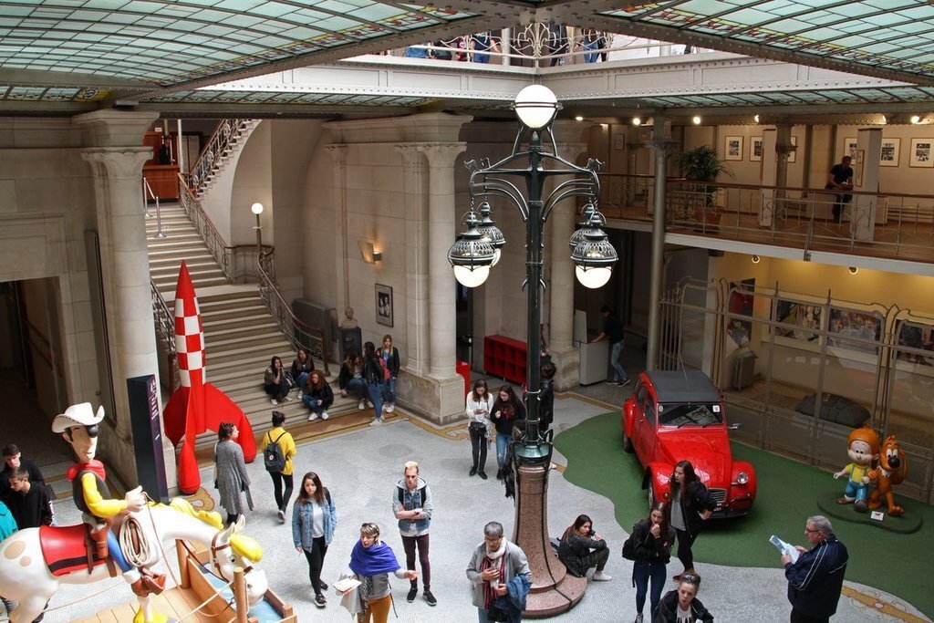 Stripmuseum, museum for comics in Brussels