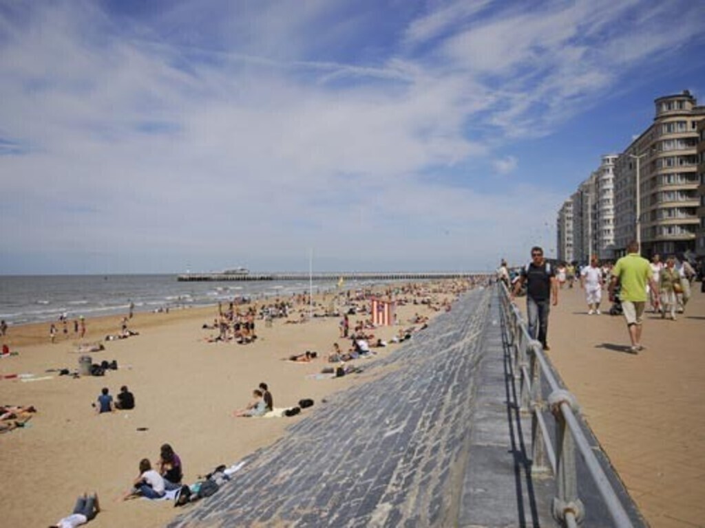 Belgian coastline, ideal for a leisurely stroll or bathing