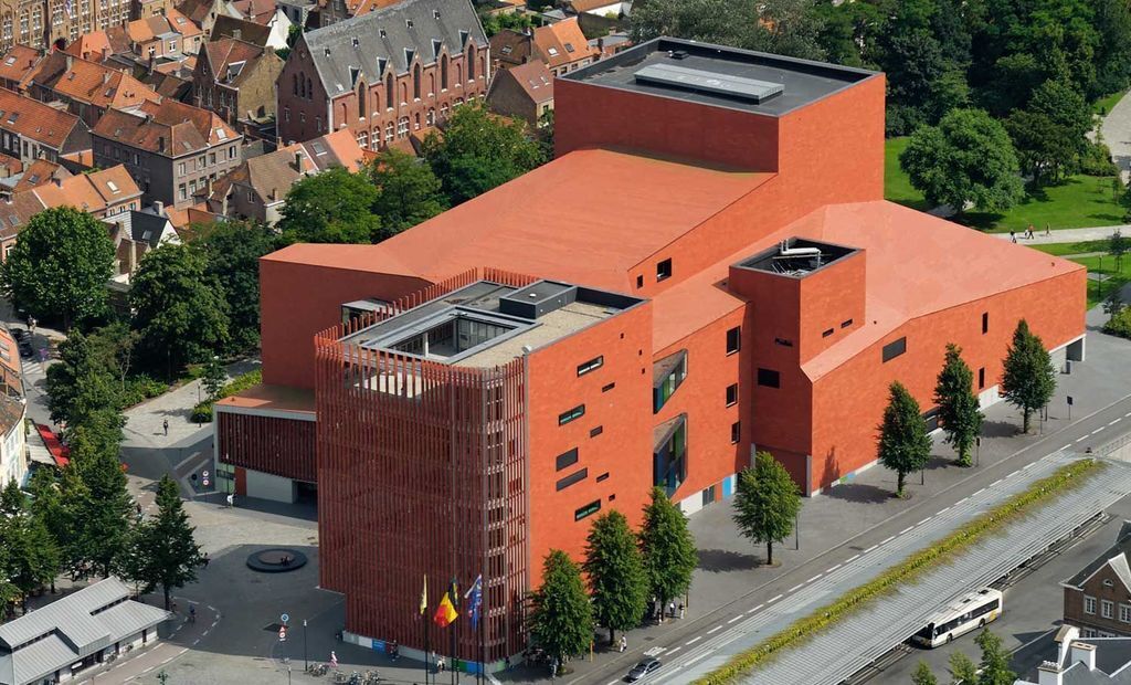 Concert Building in Bruges with many concerts, theater etc. 