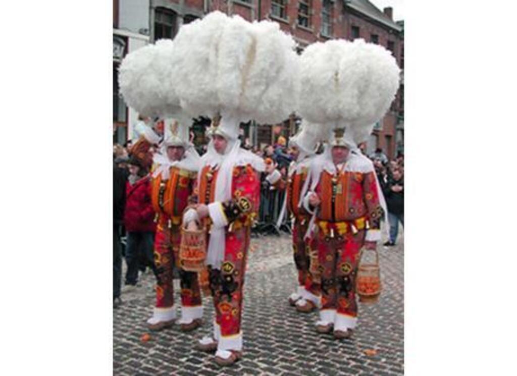 Gilles de Binche (famous carnaval)