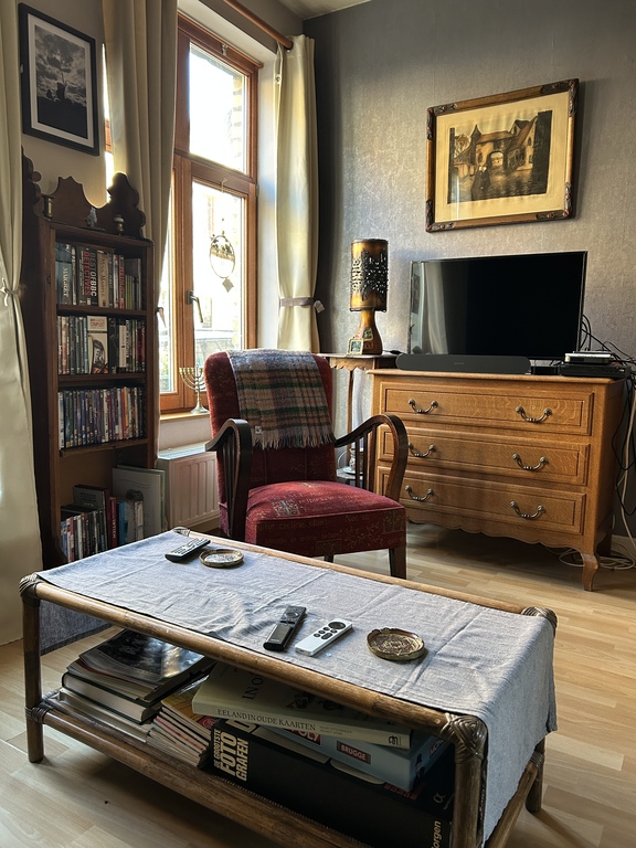 Smart TV (only Apple TV , no cable ) and DVD player 