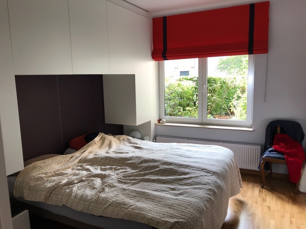 Master bedroom with air conditioning 