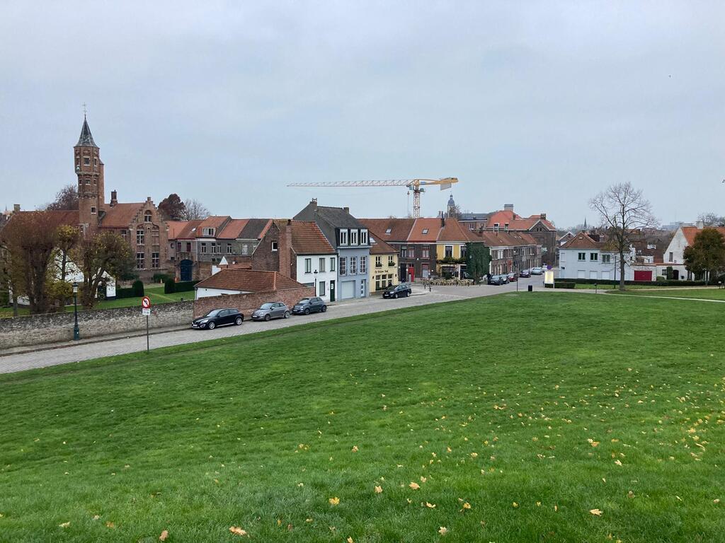 Picture facing our home from the windmill - kids love the slope and sliding from it when it snows