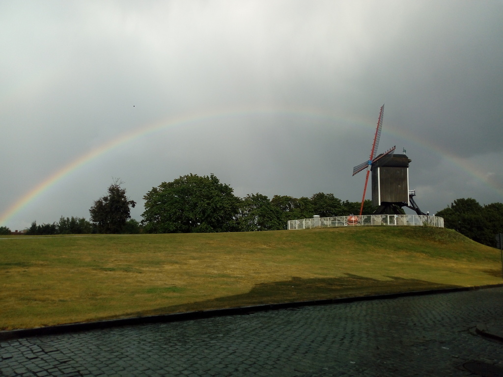 The windmill in front of our house is the only remaining that functions, can be visited while operating.
