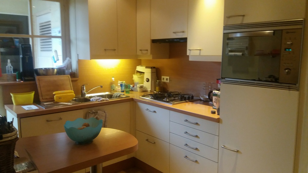 The kitchen/ La cuisine